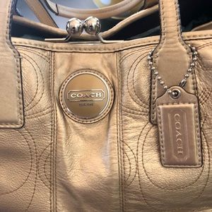 EUC Coach full size shoulder purse